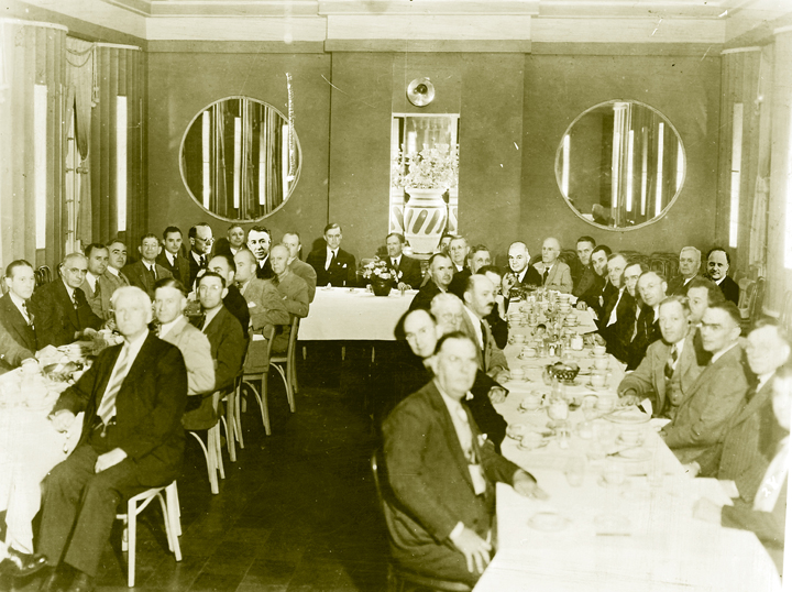 Attendees at the meeting that founded the American Public Power Association in September 1940