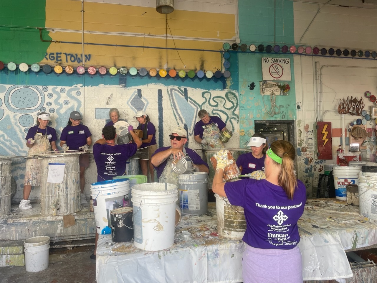 Volunteers for the Public Power Day of Giving at The Green Project, New Orleans, Louisiana, June 6, 2025
