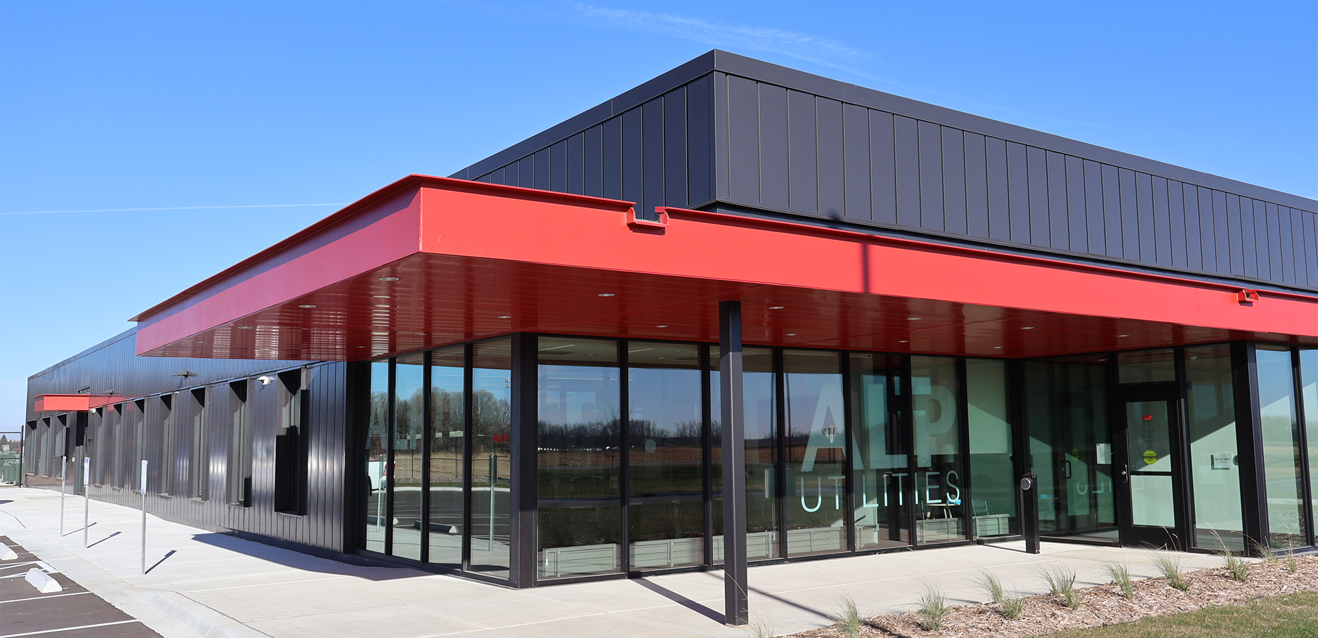 Alexandria's new operations center. Photo courtesy ALP Utilities.