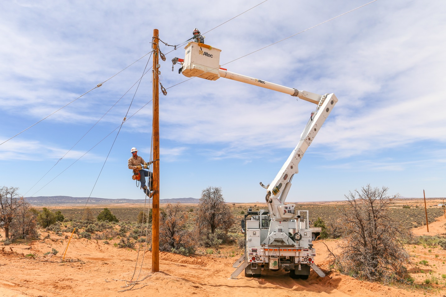 Austin Energy crews