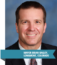 Mayor Brian Bagley, Longmont, CO