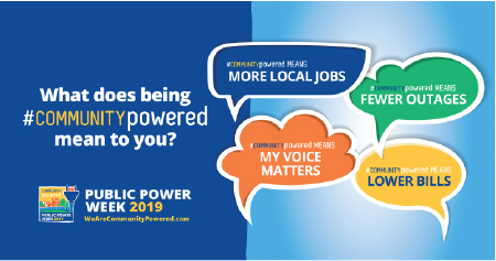social media template listing reasons why public power