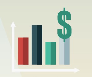 Chart indicating rates
