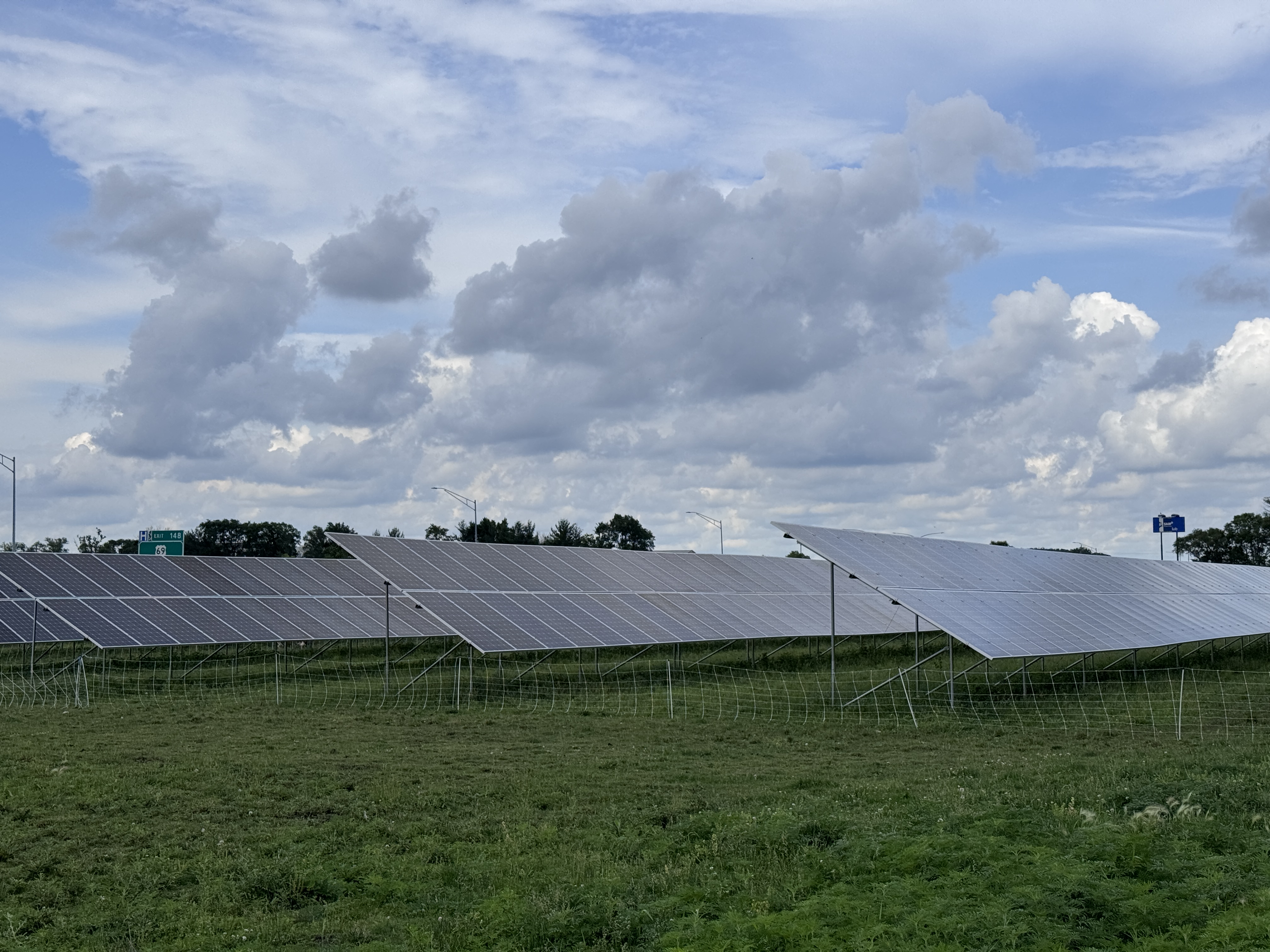 The SunSmart Ames community solar project.