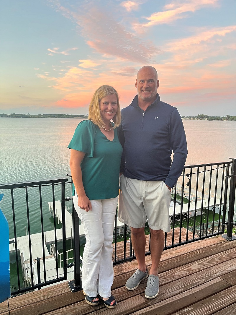 Heartland Energy CEO Russ Olson and APPA CEO Joy Ditto in Madison, South Dakota