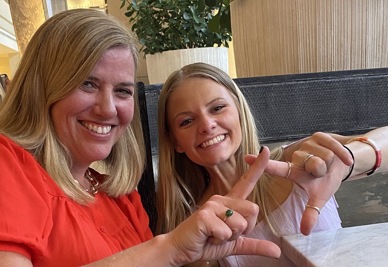 Sorority sisters!
