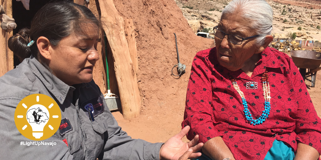 Navajo residents