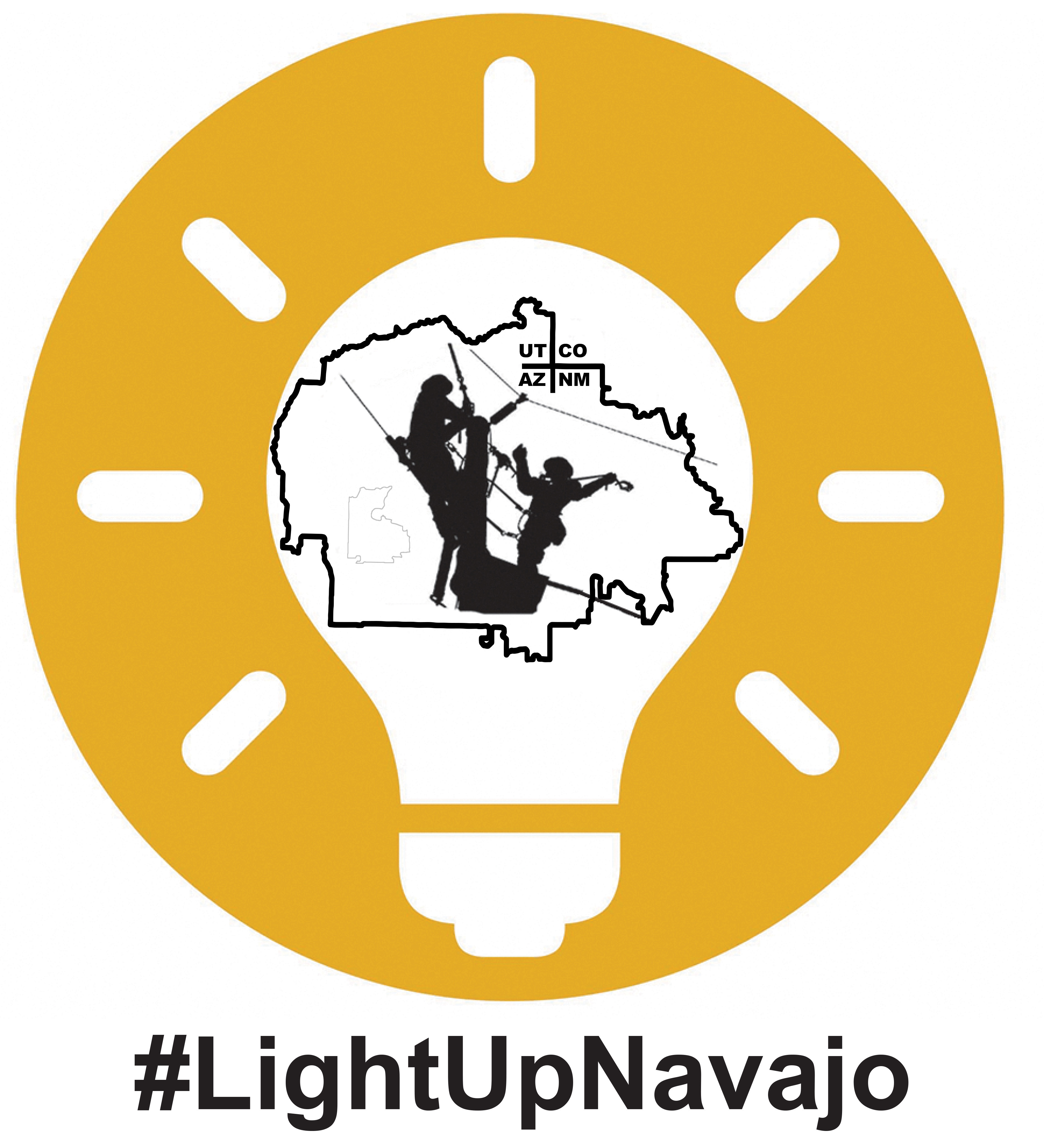 Light Up Navajo logo