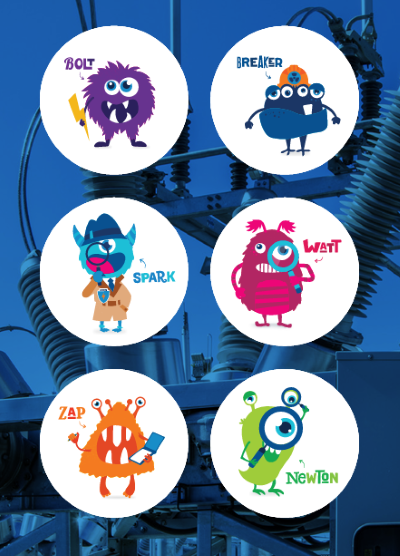 Monster Detective Collective Character Stickers