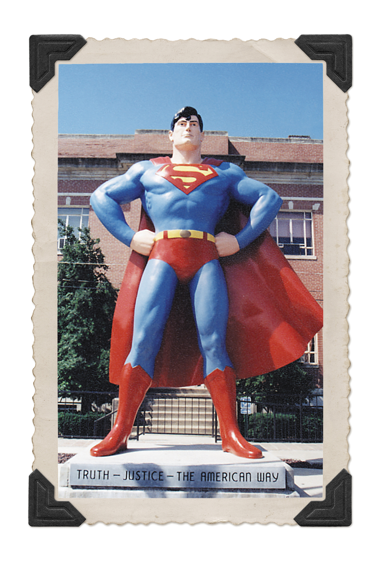 Superman statue in Metropolis, Illinois