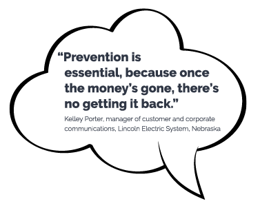 Quote from Kelley Porter, Lincoln Electric System, Nebraska
