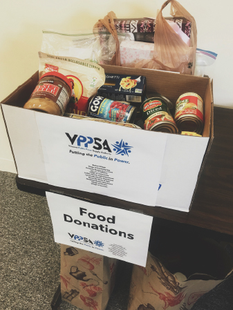 VPPSA food drive