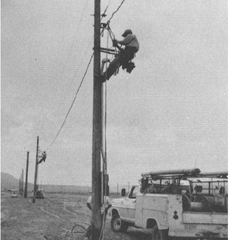 NTUA worker in the 1960s