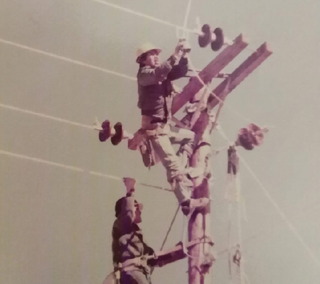 NTUA worker in the 1970s