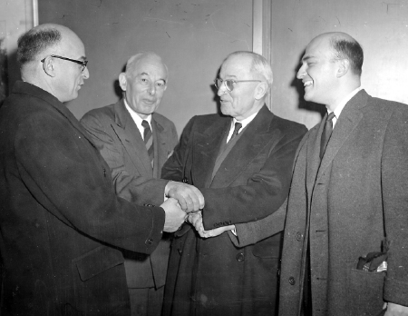 Alex Radin meets President Truman