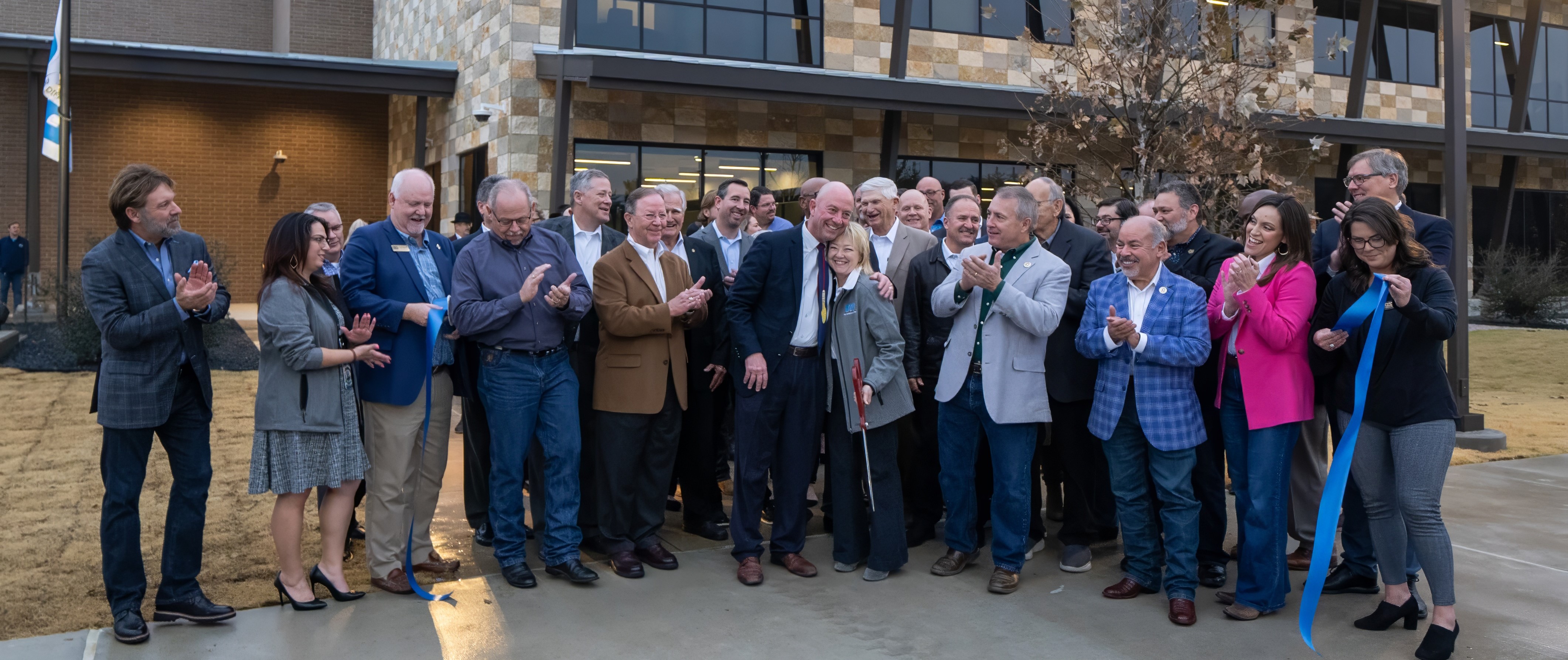 Gary Miller and the BTU team at the January 2025 ribbon cutting ceremony.