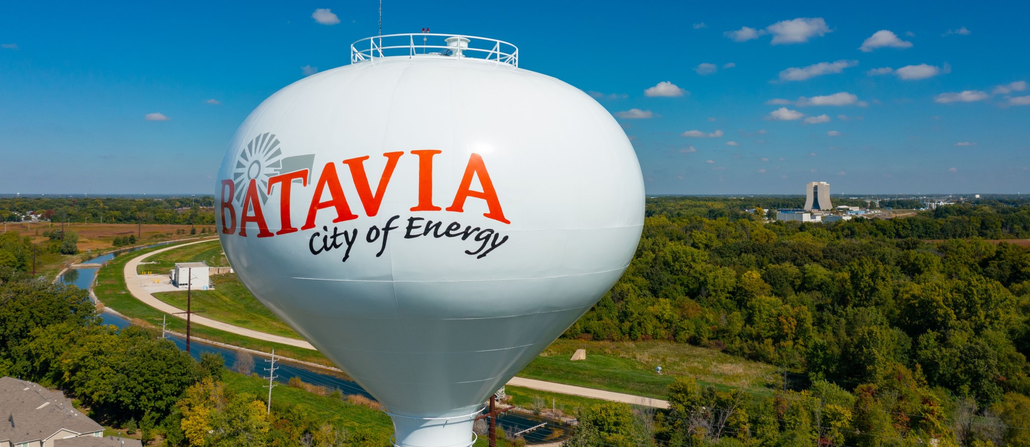 Watertower in east Batavia.