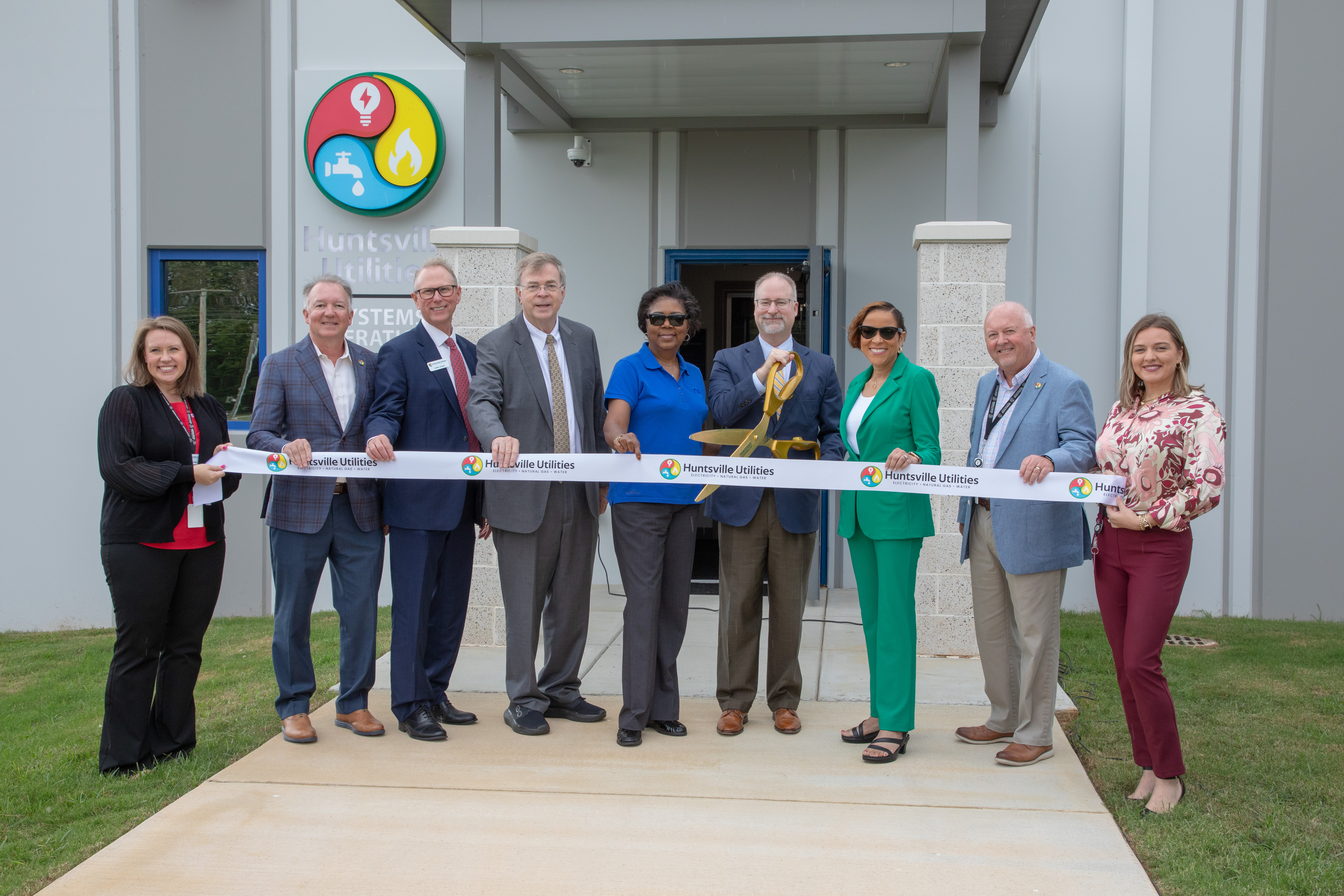 Huntsville Utilities' newly opened operations center.