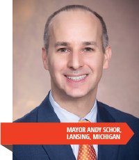 Mayor Andy Schor, Lansing, MI