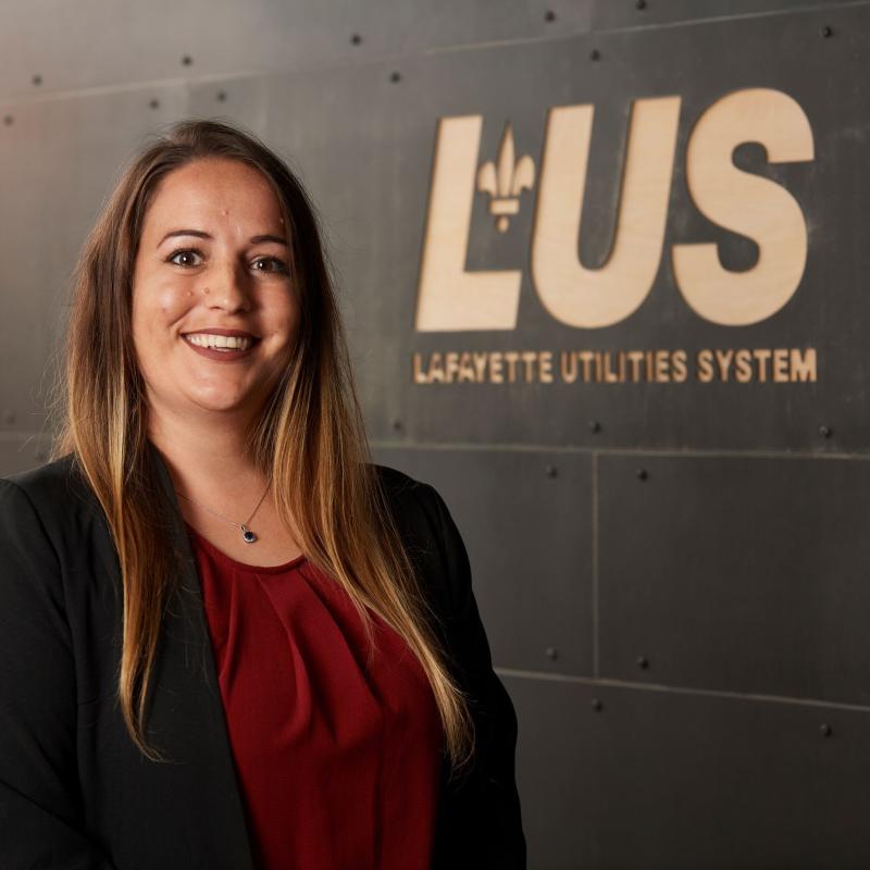 Tori Leger. Lafayette Utilities System