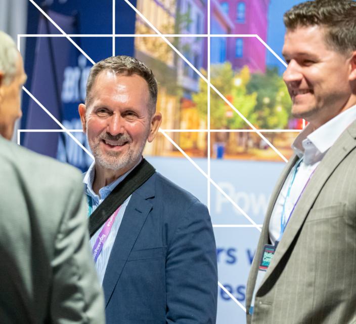 Group of people talking