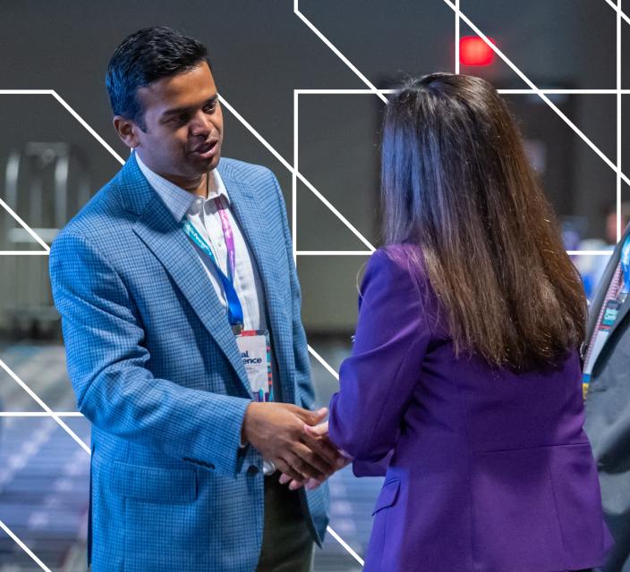 People shaking hands