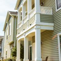 detail of multifamily housing units