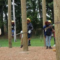 Participants in MLGW's utility construction bootcamp. Photo by Markia Hilliard.  