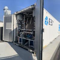 An energy storage trailer that is part of Burbank Water and Power's Energy Warehouse