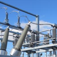 detail of electric substation