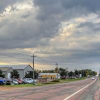 Street enetring town of mountain lake, photo courtesy Central Municipal Power Agency/Services