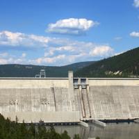 Libby dam in Montana