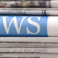 stack of newspapers