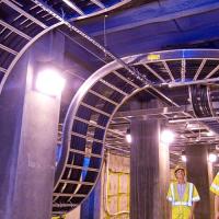 Nashville Electric workers in Peabody substation