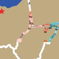 Map showing location of Clyde, OH