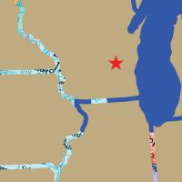 Map location of Prairie du Sac, Wisconsin