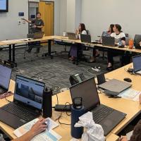 Greenville Utilities Commission staff attending an AI training