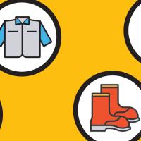 icons of lineworker gear