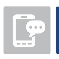 icons of a tornado, cell phone and lightning bolt over a cloud