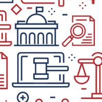 governance and electricity icons