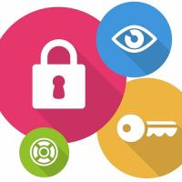 series of icons related to cybersecurity