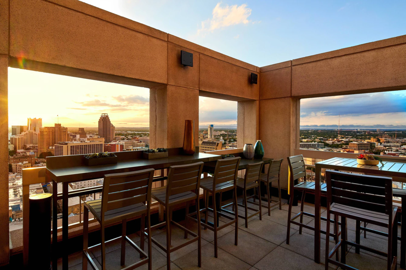 Marriott San Antonio River Walk balcony