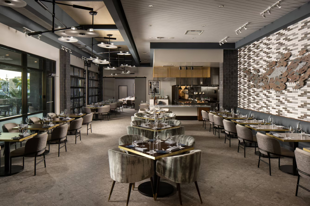 Luminary Hotel dining area