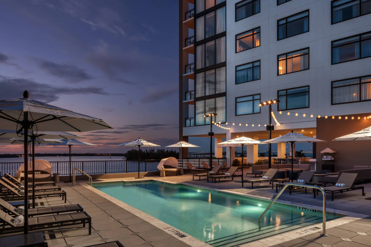 Luminary Hotel pool