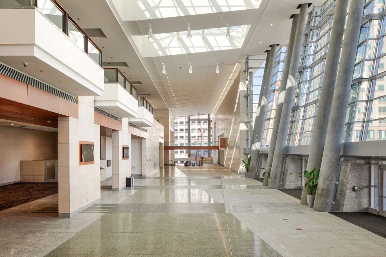Raleigh Convention Center main lobby
