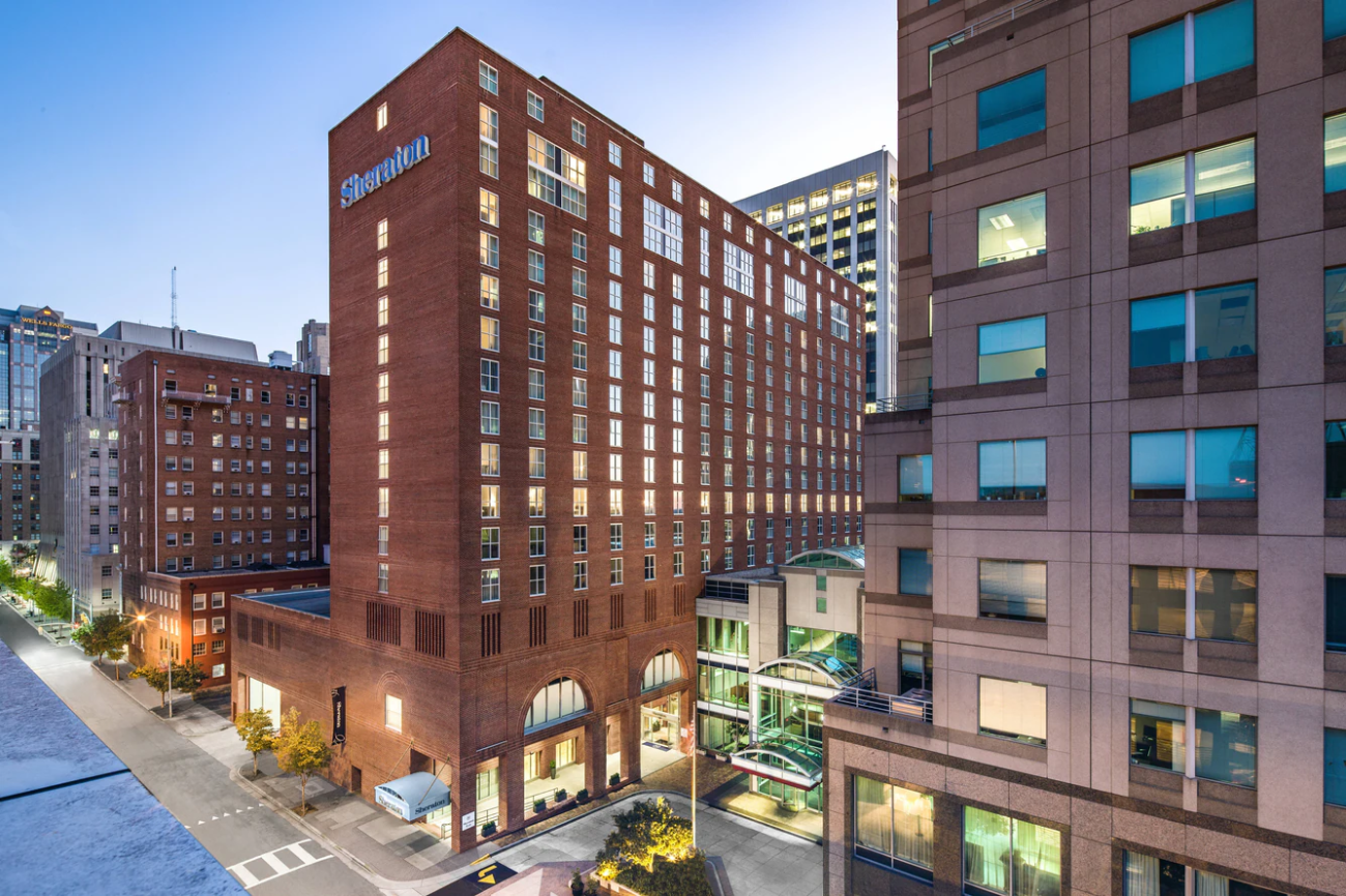 Sheraton Raleigh Hotel exterior