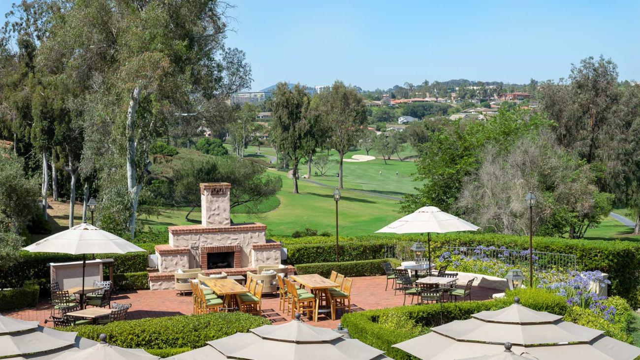 Rancho Bernardo Inn patio