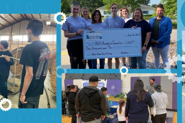 Photos from Franklin PUD and Oconto Falls Municipal Utilities from community events