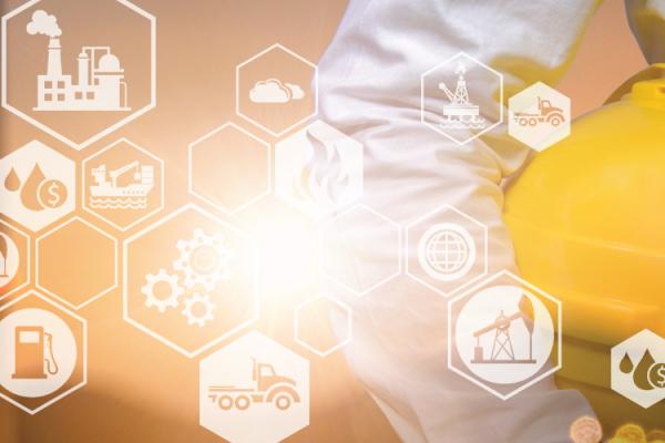 icons representing different aspects of energy