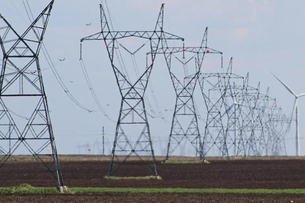 transmission towers